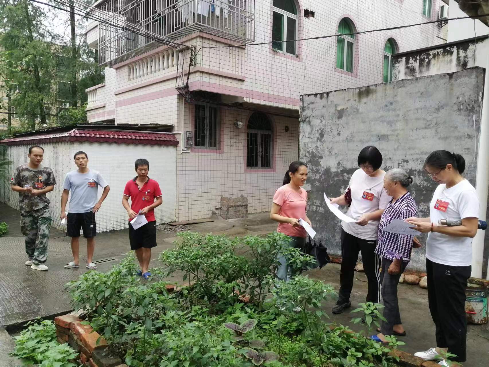 河南村人大代表联络站代表集中走访选民（陈春香拍摄）.jpg