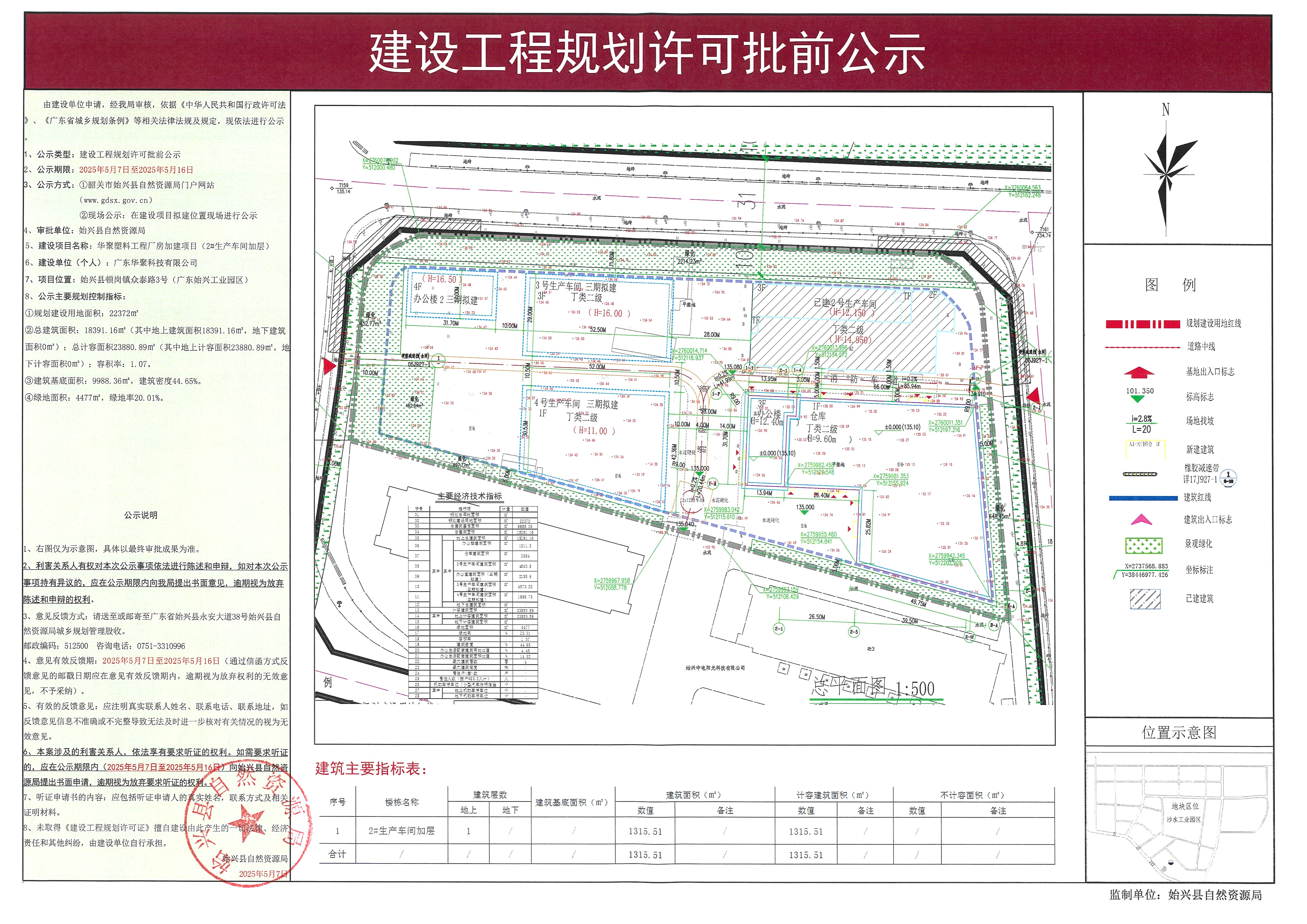 华聚塑料工程厂房加建项目（2#生产车间加层）建设工程规划许可批前公示.jpg