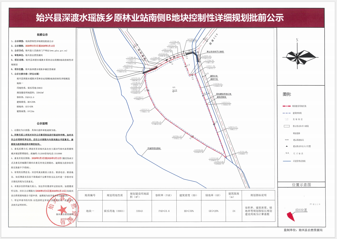 始兴县深渡水瑶族乡原林业站南侧B侧地块控制性详细规划批前公示.png